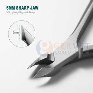 Alicates Profesionales Rusos para Cutículas Dos en Uno con Empujador de Cutículas, Punta de 6mm para un Corte Delicado y Suave - Product Image 4