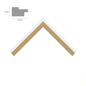 American Style PS Adjustable Minimalist Wide Border <b>Extra</b> <b>Large</b> <b>Photo</b> <b>Frame</b> Moulding OEM Custom Factory Wholesale Price - Product Image 3