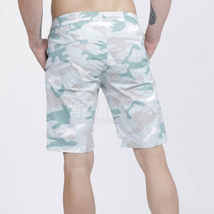 Shorts d'été légers et confortables pour hommes avec cordon de serrage à la taille, vente en gros en ligne - Product Image 3