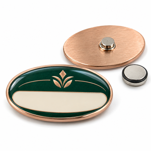 Placa de Identificación Metálica Impresa con UV, Personalizada con Nombre de Empleado, Logotipo, Fabricante OEM - Product Image 2