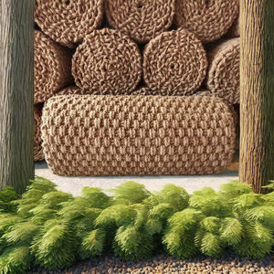 Rollo de alfombrilla de fibra de coco natural de 10m de longitud, 65kg, color marrón, respetuoso con el medio ambiente para pasarelas, tamaño 1,5*10m para el mercado coreano - Product Image 5