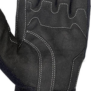 ถุงมือขี่มอเตอร์ไซค์สีดำ ป้องกันข้อนิ้ว ถุงมือมอเตอร์ไซค์แบบเต็มนิ้ว OEM จำนวนมาก - Product Image 6