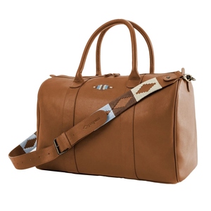 Bolsa de Lona Clásica Vintage de Cuero Genuino y PU, Unisex, para Gimnasio y Viajes, con Cierre de Cremallera, Gran Capacidad, Asa Suave y Duradera - Product Image 4