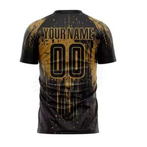 Camiseta de Fútbol Ligera y Transpirable, Personalizada con Impresión por Transferencia de Calor, Manga Corta, Uniforme con Impresión Completa de Alta Definición, Corte Regular - Product Image 5