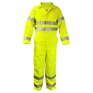 Combinaison de travail pour ouvriers, vêtements de travail, combinaisons de sécurité avec bandes réfléchissantes, couleur unie, entièrement personnalisables - Product Image 1