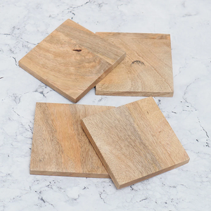 Manufacture High Quality Wood Coaster Custom Logo Options Coaster Rustic Crafts Modern Wood Coaster - Product Image 1