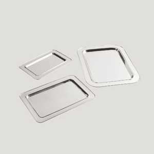 Bandeja Decorativa Ovalada de Metal con Rama de Olivo Dorada y Base Plateada, Diseño Mediterráneo Clásico Hecho a Mano - Product Image 3