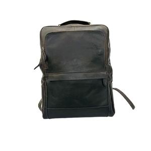 Mochila de Cuero de Primera Calidad para Hombre, Mochila de Viaje Unisex con Cierre de Cremallera, Forro de Poliéster, en Oferta - Product Image 1