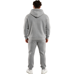 2026 Men's Winter 2-Piece Embroidered 100% Cotton Fleece Tracksuit <b>Set</b> Breathable Casual Zipper Jacket Sweatshirt new - Product Image 4