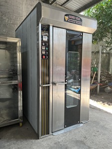 Four rotatif électrique 16 plateaux, Nouveauté 2025, pour boulangerie, 380V, automatique, portable, protection contre la surchauffe, garantie 1 an, Qualité Vietnamienne LX16M - Product Image 3