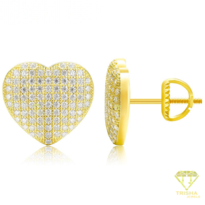 Pendientes de Plata 925 con Diamantes Cultivados en Laboratorio de Primera Calidad, Joyería Elegante y Brillante para Mujer, Venta al por Mayor y al Detal, Regalo - Product Image 2