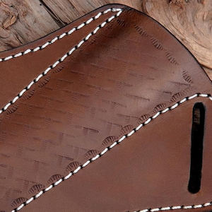 Étui universel en cuir pour couteau, pour voyage en plein air, camping, cuisine, travail, stockage sûr et transport facile - Product Image 4