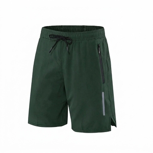 Shorts d'entraînement tissés pour hommes à séchage rapide, personnalisables avec logo, pour la gym et le fitness - Product Image 1