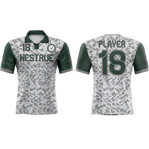 เสื้อฟุตบอลแบบซับลิเมชั่น ชุดฟุตบอลสั่งทำพิเศษ น้ำหนักเบา ระบายอากาศได้ดี แห้งเร็ว เสื้อทีม OEM ขายส่ง โรงงานผลิตชุดกีฬา - Product Image 4