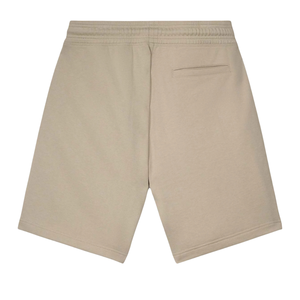 Custom <b>Men</b> Beige <b>Sweat</b> <b>Shorts</b> Elastic Waist Drawstring Side Pockets Above Knee Casual Relaxed Fit Private Label Wholesale <b>Shorts</b> - Product Image 4