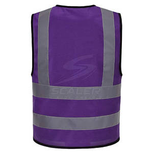 Chaleco de Seguridad Profesional de Larga Duración con Múltiples Bolsillos y Ajuste Ajustable para Trabajadores y Uso en Seguridad al Aire Libre - Product Image 3