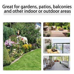 Per Outsunny bianco crema 3 pezzi esterno Patio pieghevole prato a dondolo Set include sedia a dondolo in vetro tavolino da giardino Set - Product Image 2