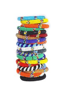 Cute Colorful Stylish Beaded Embroidery Bracelet With Premium Finish Handwork Design And Fancy Statement Style For <b>Girl</b> - Product Image 3