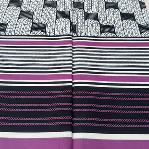 Tissu en coton ciré africain personnalisé du Kenya pour vêtements, sacs, robes avec services OEM pour la promotion et le branding politique - Product Image 1