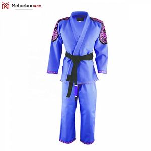 Uniformes profesionales personalizados de Jiu Jitsu brasileño y MMA Unisex con hombros estampados y logotipo impreso - Product Image 4