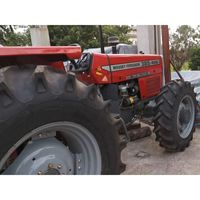 Tractor Massey Ferguson MF 385 de Servicio Pesado con Tracción en las 4 Ruedas, 85 HP, con Eje PTO para Agricultura Comercial, Fabricado en Pakistán