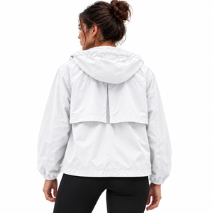 Fabricante de Chaquetas Anorak para Mujer al por Mayor, Logotipo Personalizado, MOQ Bajo, Transpirable, con Ventilación Trasera - Product Image 2