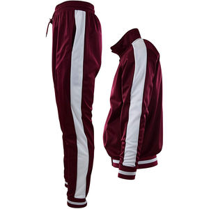 Ropa informal en venta, Conjuntos deportivos para hombre de dos piezas, Conjuntos deportivos para hombre recién llegados, Conjuntos deportivos para hombre al por mayor, Conjuntos deportivos de color sólido - Product Image 5