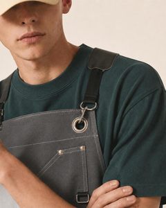 Tablier de Chef Bleu Marine Remy avec Poche, Taille Adulte Unisexe, Articles en Stock, Délai de Production d'Échantillon de 7 Jours - Product Image 5