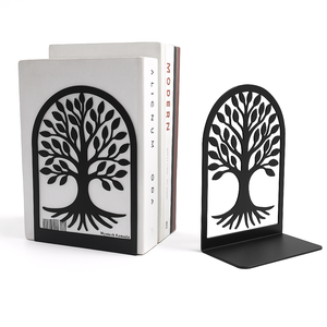 Porte-livres papillon en acier inoxydable découpé au laser, taille personnalisée, pour décoration d'étagère - Product Image 4