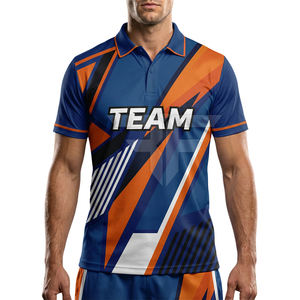 Chemise de golf décontractée imprimée de haute qualité avec logo personnalisé pour hommes, nouvelle collection, respirante, séchage rapide, grandes tailles, vente en gros - Product Image 4