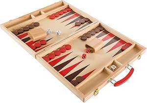 Jeu de backgammon en cuir fait main, dernier design, personnalisé, de qualité supérieure, jeu divertissant pour enfants et adultes - Product Image 6