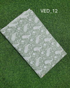 Tela de Algodón Estampada a Mano con Bloques de Tricot, Suave, Ligera, Transpirable y Ecológica para Vestidos de Mujer y Niña, Venta Caliente 2026 - Product Image 4