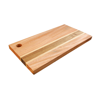 Planche à découper rectangulaire en bois Thinh Tung Thinh avec poignée, antidérapante, durable, facile à nettoyer, emballage individuel - Product Image 1