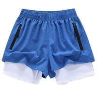 Nouveau short de sport athlétique d'été personnalisé Doublure de haute qualité Gym Nylon Polyester Style décontracté Écologique Brodé Solide - Product Image 3