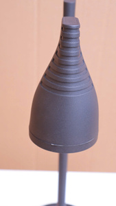 LED <b>Desk</b> Lamp Black Base Button Control 3000K Warm White <b>Small</b> Lightweight Flexible Office Use Indoor - Product Image 5