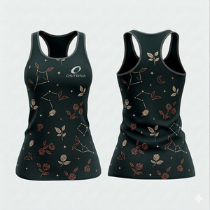 Camiseta de Tirantes para Mujer, Tejida, Transpirable, Ecológica, Ajustada, de Verano, Color Sólido, 100% Poliéster, Cómoda, sin Mangas, con Bordado 3D - Product Image 5