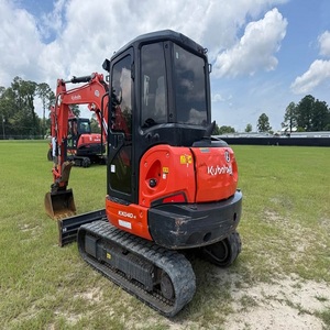 Mini-excavatrice Kubota puissante avec une forte force de creusement, une hydraulique avancée et une conception compacte pour les travaux de construction - Product Image 5