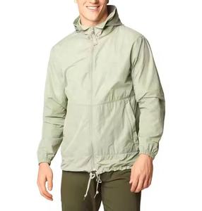 Custom <b>Men</b>’s Cropped Windbreaker <b>Jacket</b> <b>Lightweight</b> Fashion Activewear Wholesale - Product Image 1