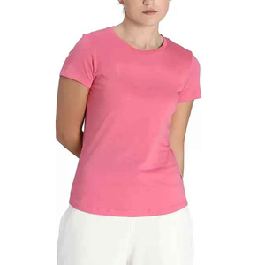 Conjuntos de Camiseta y Pantalones Cortos Casuales de Moda para Mujer, Color Liso, Conjuntos de Dos Piezas para Verano, Personalizables - Product Image 4