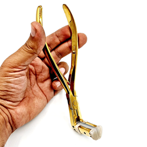 Pince à extensions de cheveux professionnelle en acier inoxydable - Outil durable et écologique pour les salons de beauté et les professionnels - Product Image 5