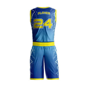 Uniforme de baloncesto de malla transpirable sublimado, personalizado OEM, de alta calidad - Product Image 6