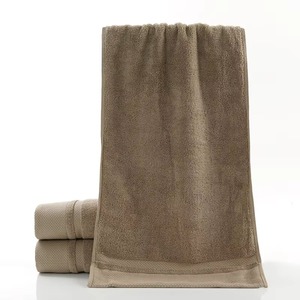 Serviette de toilette en coton de haute qualité, épaisse et douce, pour usage quotidien, hôtel, spa, commandes en gros, couleur unie - Product Image 6