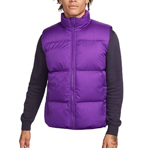 Men's Plus Size Puffer Vest <b>Jacket</b> Warm Sleeveless <b>Waterproof</b> Zipper Coat Casual Autumn <b>Winter</b> New Cotton Vest - Product Image 4