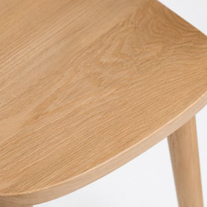 ARTERRA Premium Modern Scandinavian Teak Wood Dining Set <b>Round</b> <b>Table</b> <b>with</b> <b>Chairs</b> for Restaurant Hotel - Product Image 4