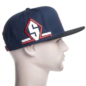 Casquette Snapback Unisexe Classique à Visière Plate, Effet Délavé, Tissu Courant, Décontractée pour l'Extérieur - Product Image 4