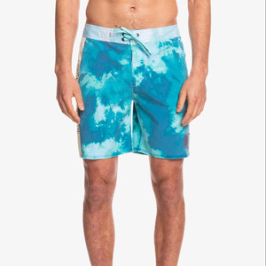 Pantalones Cortos Tie Dye 100% Algodón para Hombre, Ligeros, Casuales, de Verano, para Moda Urbana - Product Image 1