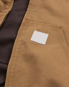 Nouvelle conception, veste bomber en coton 100% personnalisée, tissée, imprimée, à capuche, pour homme, couleur unie, veste durable pour homme - Product Image 4