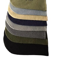 Gorro de Cachemira de doble cara para mujer, tejido a mano, ropa de invierno, elegante, cálido, cómodo, colores claros sólidos, tamaño libre, 100%