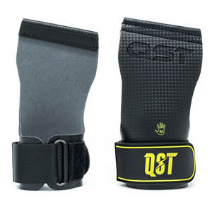 QST <b>Gymnastic</b> Weight Lifting <b>Hand</b> <b>Grips</b> Silicon printed <b>Grip</b> Protector Non-slip Breathable Eco-friendly Customizable For OEM ODM - Product Image 2