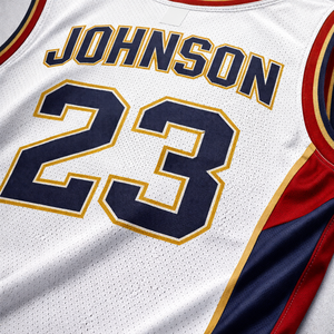 Tissu 100% polyester respirant à séchage rapide, personnalisable par sublimation et broderie, nom et numéro du joueur, OEM, réversible, sans manches, toutes tailles. - Product Image 3